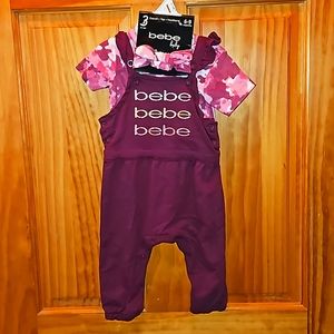 3 piece bebe girls set